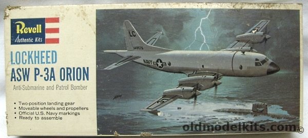 Revell 1/115 Lockheed P-3A Orion ASW Aircraft, H163-100 plastic model kit